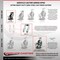 Service Caster 6 Inch Heavy Duty Semi Steel Cast Iron Caster with Brake and Swivel Lock SCC SCC-KP92S630-SSR-SLB-BSL - alternate 5